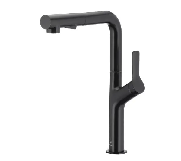 KFA Armatura Arura Duero Design 6623-220-81 Czarny Stal szlachetna