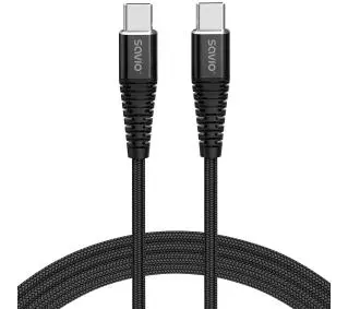 Savio CL-159 USB-C do USB-C 100W 1m Czarny