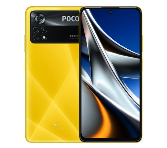 smartfon POCO X4 Pro 5G 6/128GB (żółty)