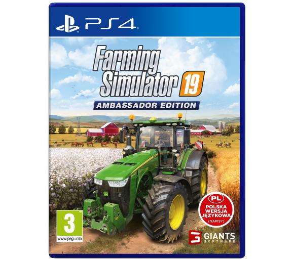 gra Farming Simulator 19 - Edycja Ambassador Gra na PS4 (Kompatybilna z PS5)