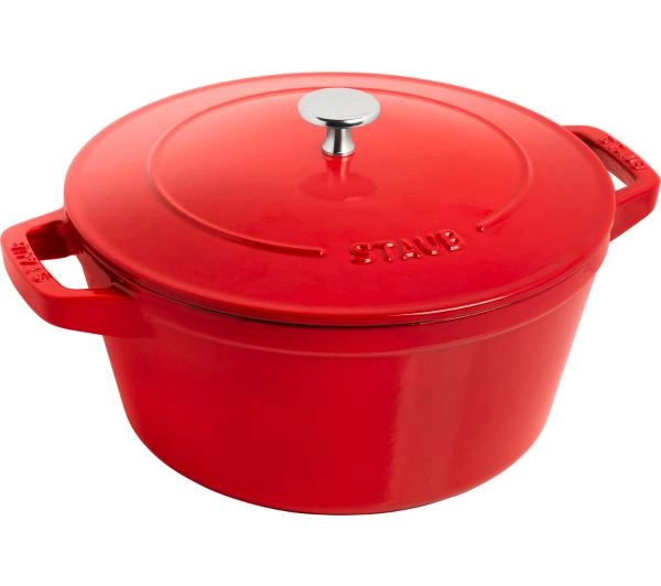 Garnki - Staub 40508-384-0 Indukcja Żeliwo 3 elementy