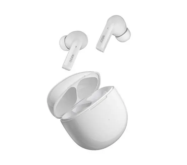 QCY T18 Dokanałowe Bluetooth 5.2 Biały