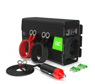 Green Cell INV01DE 12V na 230V 300W/600W Modyfikowana sinusoida