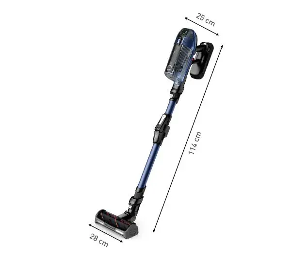 Tefal X-Force Flex 14.60 Aqua TY99C0 70min Funkcja mycia Wymienny akumulator Mini elektroszczotka - Kup na Raty - RRSO 0%