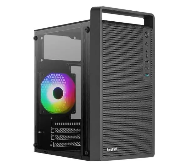 OBUDOWA AEROCOOL PGS CS-109-G-BK-v1 FRGB czarna