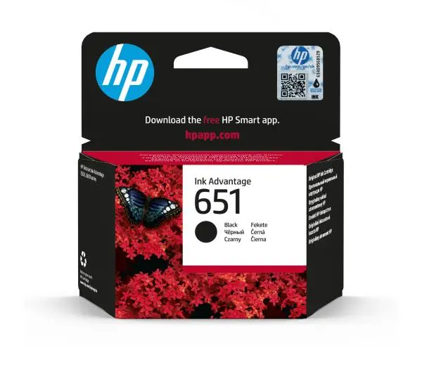 HP C2P10AE nr 651 Czarny 4 ml