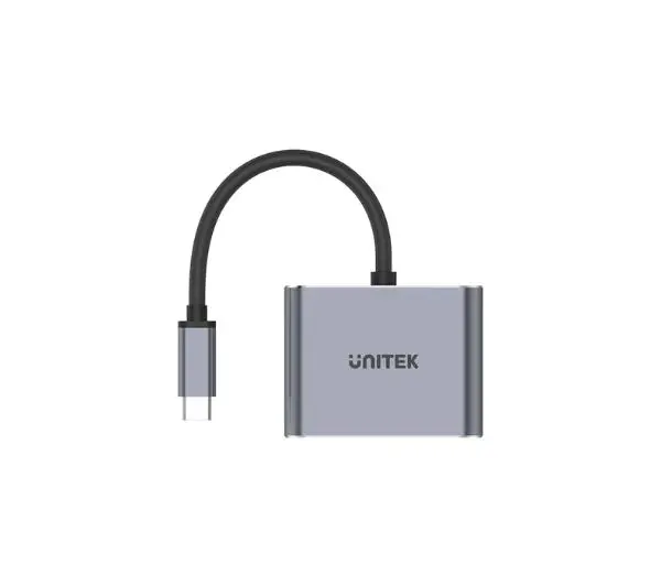 Unitek D1049A, USB-C, HDMI, VGA, USB-A, PD 100W