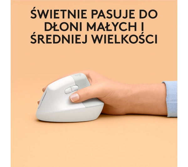 Logitech Lift dla Mac Biały