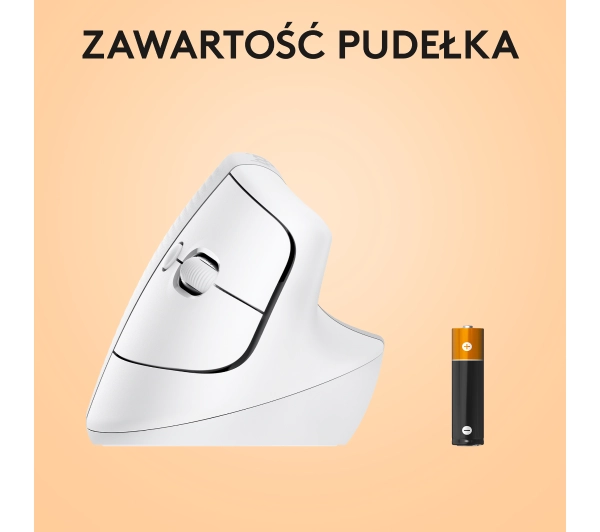 Logitech Lift dla Mac Biały