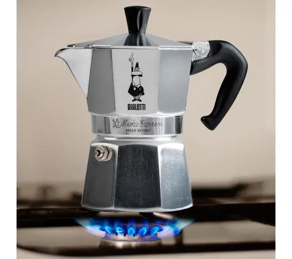 Bialetti Moka Express 6tz 300ml Srebrny