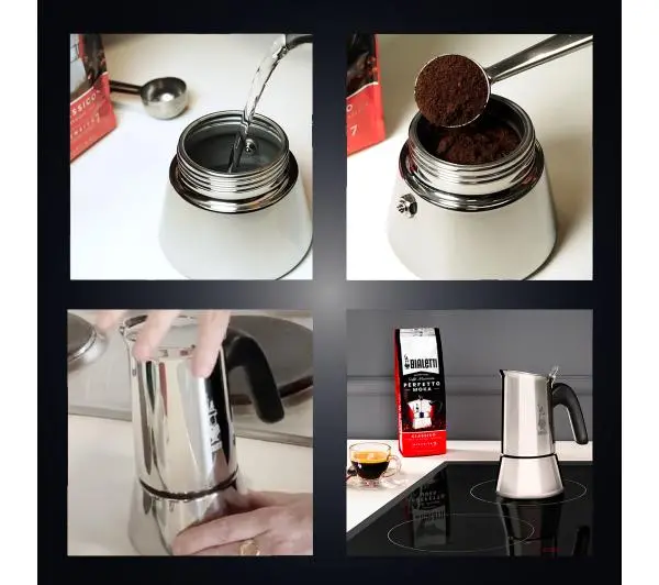 Bialetti New Venus 2tz 110ml Srebrny