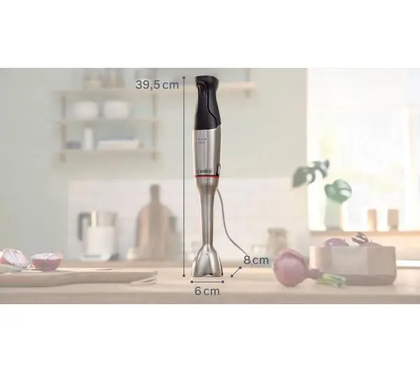 Bosch ErgoMaster MSM6M8X1 1200W Malakser Rozdrabniacz Końcówka do ubijania Krojenie w kostkę - Kup na Raty - RRSO 0%