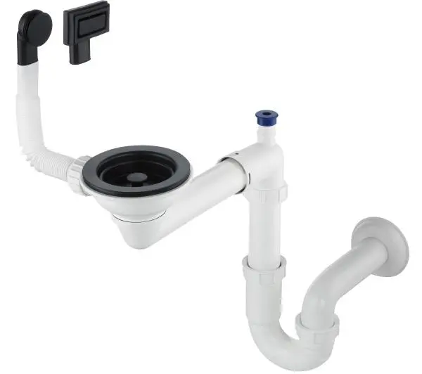 Syfon do zlewozmywaków DEANTE Space Saver ZXY N949 Nero