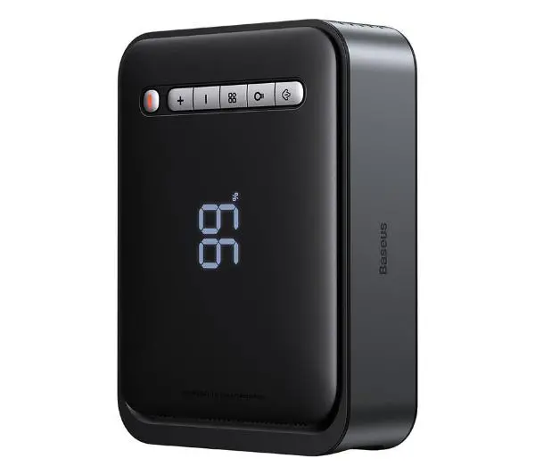 Baseus CGCN000001 rozrusznik i kompresor 2w1 Super Energy Car Jump Starter 8000mAh 1000A Czarny - Kup na Raty - RRSO 0%