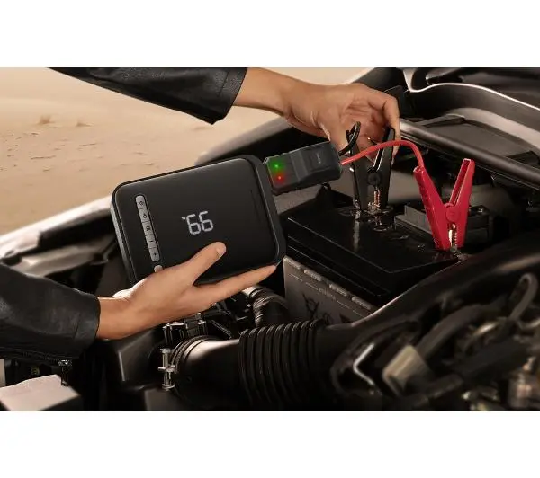 Baseus CGCN000001 rozrusznik i kompresor 2w1 Super Energy Car Jump Starter 8000mAh 1000A Czarny - Kup na Raty - RRSO 0%