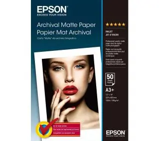 Epson C13S041340 Archival Matte A3+ 50 Arkuszy - Kup na Raty - RRSO 0%