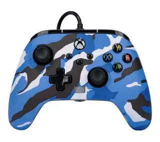 PowerA Enhanced Blue Camo do Xbox Series X/S, Xbox One, PC Przewodowy