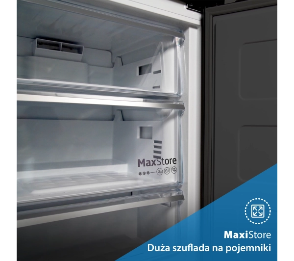 Beko bPro500 B5RCNA366HXB1 Pełny No Frost 186,5cm Komora świeżości Srebrny - Kup na Raty - RRSO 0%