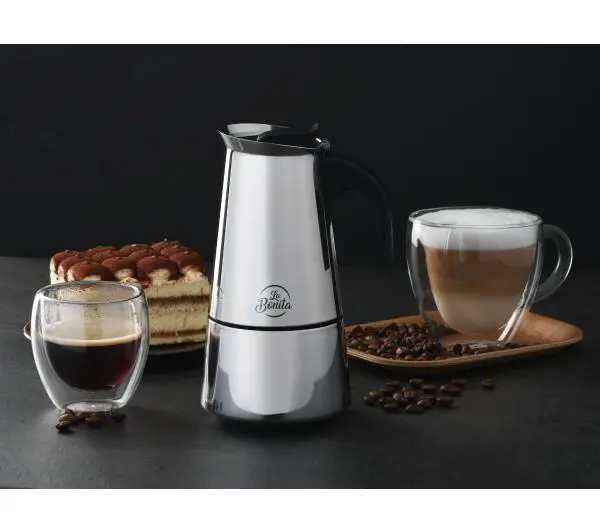 La Bonita LBK003 Stal nierdzewna Ciśnieniowa 300ml 6 filiżanek espresso