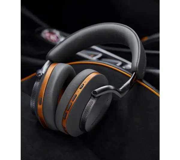 Bowers & Wilkins Px8 McLaren Edition Nauszne Bluetooth 5.2 Szaro-pomarańczowy - Kup na Raty - RRSO 0%