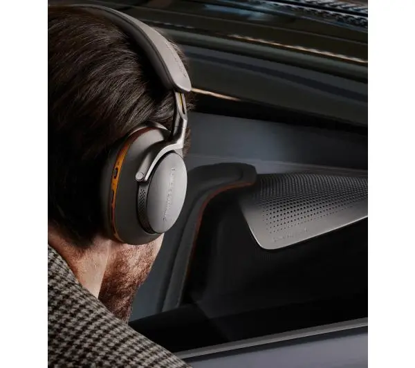 Bowers & Wilkins Px8 McLaren Edition Nauszne Bluetooth 5.2 Szaro-pomarańczowy - Kup na Raty - RRSO 0%