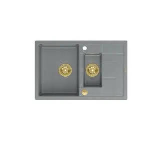 Quadron HB8224U5-G1 P2O Morgan 156 Granitowy Szary/Złoty - DRUGI -30%, ALBO 5-TY ZA 1ZŁ - Kup na Raty - RRSO 0%