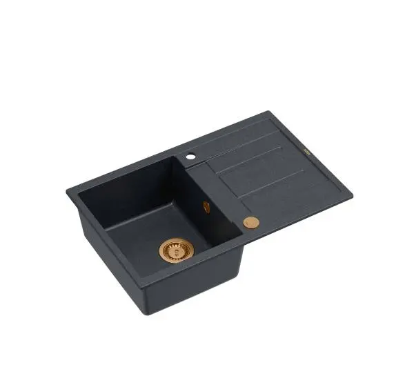 Quadron HB8203U8-C1 P2O Morgan 111 Granitowy Czarny metalik/Miedziany - DRUGI -30%, ALBO 5-TY ZA 1ZŁ - Kup na Raty - RRSO 0%