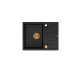 Quadron HB8210U7-C1 P2O Morgan 116 Granitowy Czarny mat/Miedziany - DRUGI -30%, ALBO 5-TY ZA 1ZŁ - Kup na Raty - RRSO 0%