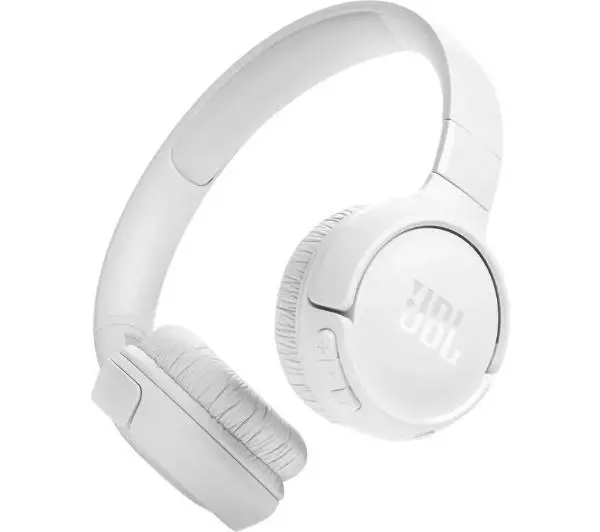 JBL Tune 520 BT Nauszne Bluetooth 5.3 Biały