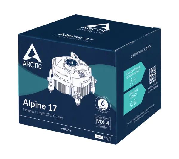 Arctic Alpine 17 Czarny