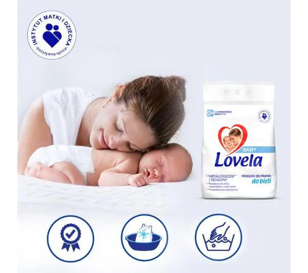 Lovela Baby do bieli 41 prań 4,1kg