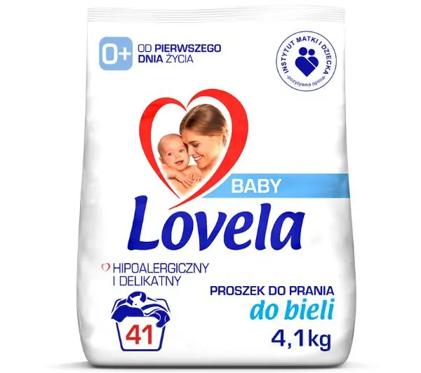 Lovela Baby do bieli 41 prań 4,1kg