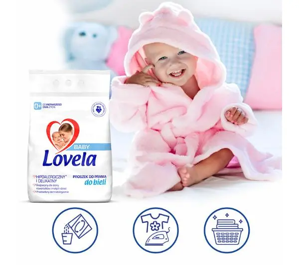 Lovela Baby do bieli 41 prań 4,1kg