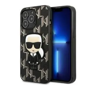Karl Lagerfeld Monogram Ikonik Patch KLHCP13LPMNIKBK do iPhone 13 Pro / 13