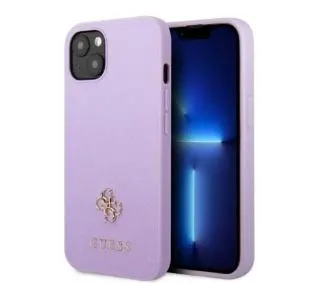 Guess Saffiano 4G Small Metal Logo GUHCP13SPS4MU do iPhone 13 mini