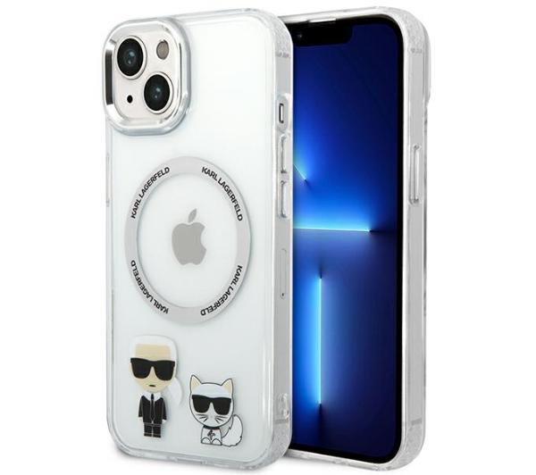 Фото - Чохол Karl Lagerfeld Karl & Choupette Aluminium Magsafe KLHMP14MHKCT do iPhone 1 
