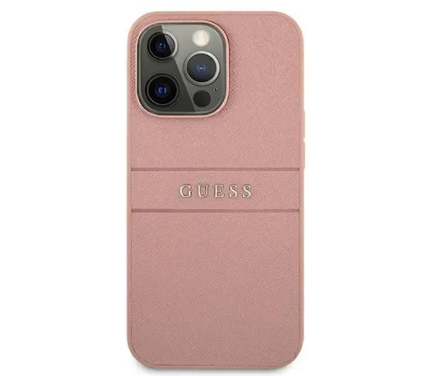 Guess Saffiano Stripe GUHCP13XPSASBPI do iPhone 13 Pro Max