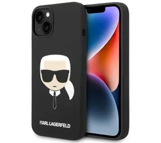Karl Lagerfeld Silicone Karl`s Head KLHCP14MSLKHBK do iPhone 14 Plus