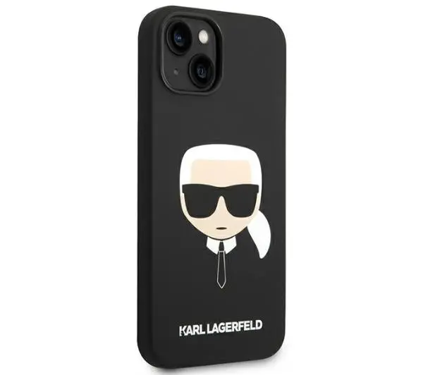 Karl Lagerfeld Silicone Karl`s Head KLHCP14MSLKHBK do iPhone 14 Plus
