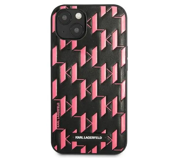 Karl Lagerfeld Monogram Plaque KLHCP13SMNMP1P do iPhone 13 mini