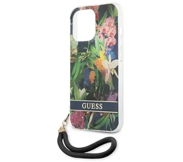Guess Flower Strap GUHCP13XHFLSB do iPhone 13 Pro Max
