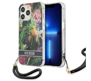 Guess Flower Strap GUHCP13XHFLSB do iPhone 13 Pro Max
