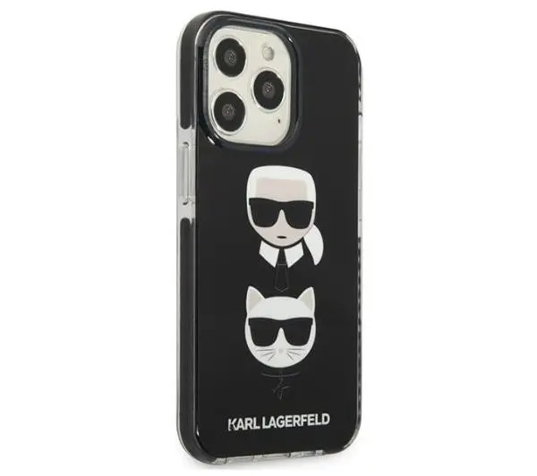 Karl Lagerfeld Karl&Choupette Head KLHCP13LTPE2TK do iPhone 13 Pro / 13