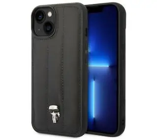 Karl Lagerfeld Puffy Ikonik Pin KLHCP14MPSQPK do iPhone 14 Plus