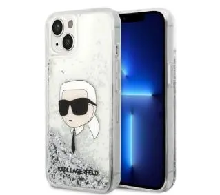 Karl Lagerfeld Glitter Karl Head KLHCP14MLNKHCH do iPhone 14 Plus