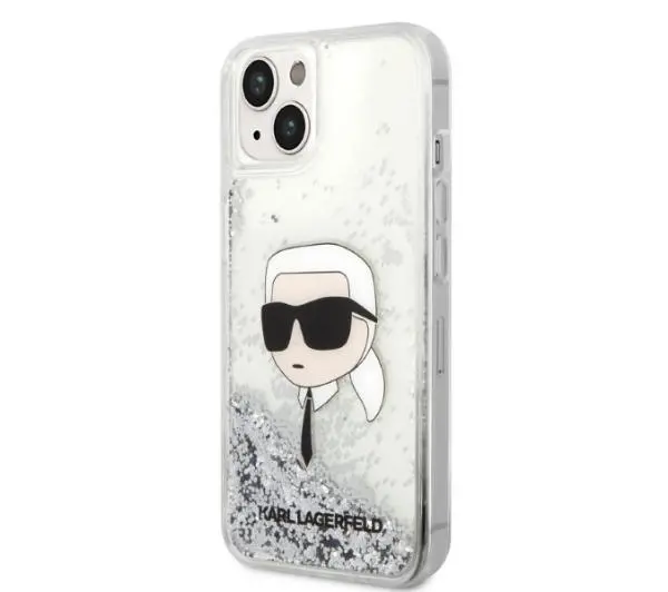 Karl Lagerfeld Glitter Karl Head KLHCP14MLNKHCH do iPhone 14 Plus