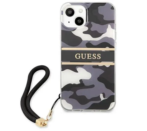 Guess Camo Strap Collection GUHCP13MKCABBK do iPhone 13