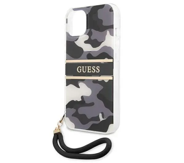 Guess Camo Strap Collection GUHCP13MKCABBK do iPhone 13