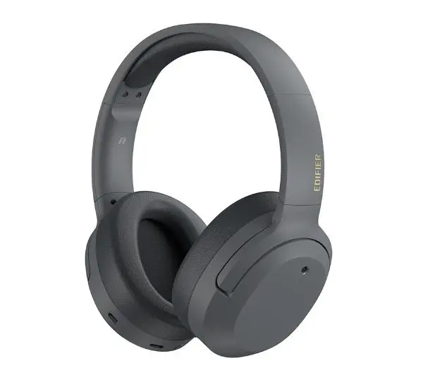 Edifier W820NB Plus Nauszne Bluetooth 5.2 Szary ANC 43dB