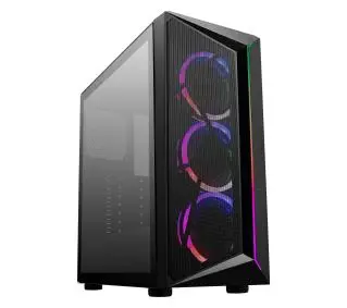 Cooler Master CMP 510 ARGB + zasilacz 650W 80+ Bronze Czarny - Kup na Raty - RRSO 0%
